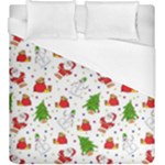 Christmas Pattern, Pattern, Christmas Duvet Cover (King Size)