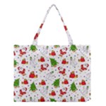 Christmas Pattern, Pattern, Christmas Medium Tote Bag