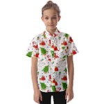 Christmas Pattern, Pattern, Christmas Kids  Short Sleeve Shirt