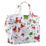 Christmas Pattern, Pattern, Christmas Sports Shoulder Bag with Shoes Compartment