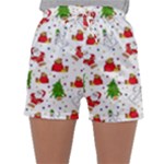 Christmas Pattern, Pattern, Christmas Sleepwear Shorts