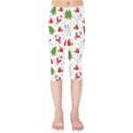 Christmas Pattern, Pattern, Christmas Kids  Capri Leggings 