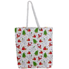 Full Print Rope Handle Tote (Large) 