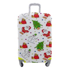 Christmas Pattern, Pattern, Christmas Luggage Cover (Small) from ArtsNow.com