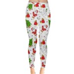 Christmas Pattern, Pattern, Christmas Inside Out Leggings