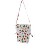 Christmas Pattern, Pattern, Christmas Folding Shoulder Bag