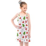 Christmas Pattern, Pattern, Christmas Kids  Overall Dress