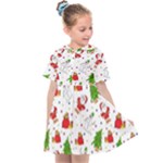 Christmas Pattern, Pattern, Christmas Kids  Sailor Dress