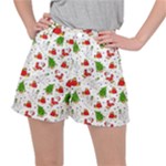 Christmas Pattern, Pattern, Christmas Women s Ripstop Shorts