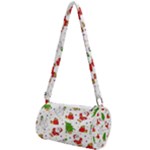 Christmas Pattern, Pattern, Christmas Mini Cylinder Bag