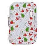 Christmas Pattern, Pattern, Christmas Belt Pouch Bag (Small)