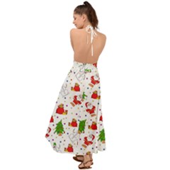 Backless Maxi Beach Dress 