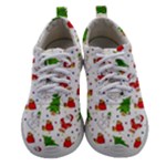 Christmas Pattern, Pattern, Christmas Women Athletic Shoes