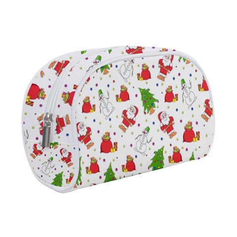 Christmas Pattern, Pattern, Christmas Make Up Case (Small) from ArtsNow.com