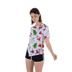 Asymmetrical Short Sleeve Sports T-Shirt 