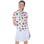 Christmas Pattern, Pattern, Christmas Women s Polo T-Shirt