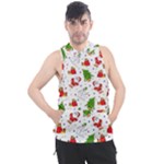 Christmas Pattern, Pattern, Christmas Men s Sleeveless Hoodie