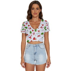 V-Neck Crop Top 