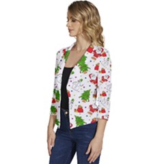 Women s Casual 3/4 Sleeve Spring Jacket 