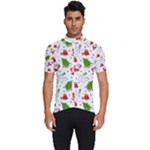 Christmas Pattern, Pattern, Christmas Men s Short Sleeve Cycling Jersey