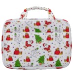 Christmas Pattern, Pattern, Christmas Travel Toiletry Bag With Hanging Hook