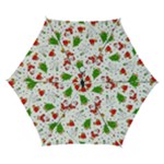 Christmas Pattern, Pattern, Christmas Automatic Folding Umbrella with Case (Small)