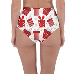 Reversible High-Waist Bikini Bottoms 