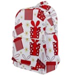 Christmas Texture, Pattern, Red, Craciun, Christmas, Bow, Gift Classic Backpack