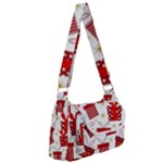 Christmas Texture, Pattern, Red, Craciun, Christmas, Bow, Gift Multipack Bag