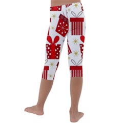 Kids  Lightweight Velour Capri Leggings  