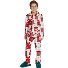 Kids  Long Sleeve Velvet Pajamas Set 