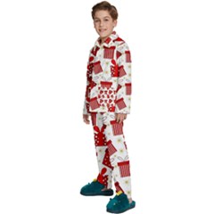 Kids  Long Sleeve Velvet Pajamas Set 