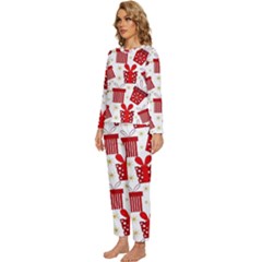 Womens  Long Sleeve Lightweight Pajamas Set 