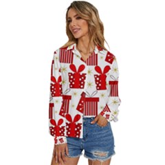 Women s Long Sleeve Button Up Shirt 