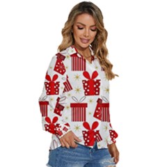 Women s Long Sleeve Button Up Shirt 