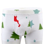 Christmas Texture, Pattern, Red, Craciun, Christmas, Snowflake, Men s Boxer Briefs