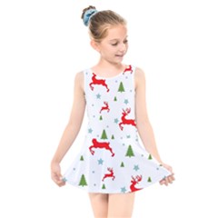 Kids  Skater Dress Swimsuit 