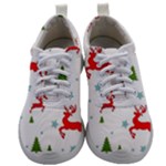 Christmas Texture, Pattern, Red, Craciun, Christmas, Snowflake, Mens Athletic Shoes