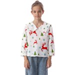 Christmas Texture, Pattern, Red, Craciun, Christmas, Snowflake, Kids  Sailor Shirt