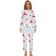 Womens  Long Sleeve Lightweight Pajamas Set 