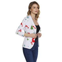 Women s One-Button 3/4 Sleeve Short Jacket 