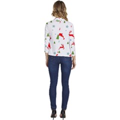 Women s Casual 3/4 Sleeve Spring Jacket 