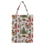 Christmas Texture, Pattern, Red, Tree, Craciun, Green, Christmas Classic Tote Bag