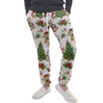 Christmas Texture, Pattern, Red, Tree, Craciun, Green, Christmas Men s Jogger Sweatpants