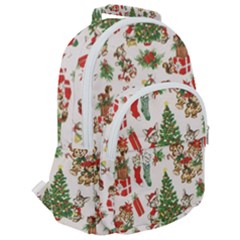 Rounded Multi Pocket Backpack 