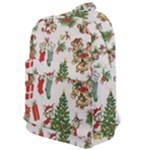 Christmas Texture, Pattern, Red, Tree, Craciun, Green, Christmas Classic Backpack