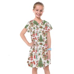 Kids  Drop Waist Dress 