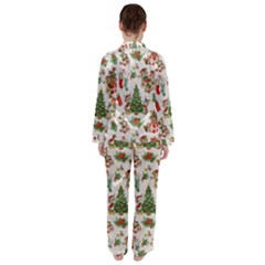 Women s Long Sleeve Satin Pajamas Set 