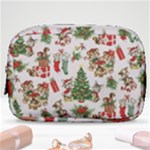 Christmas Texture, Pattern, Red, Tree, Craciun, Green, Christmas Make Up Pouch (Small)