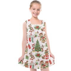 Kids  Cross Back Dress 